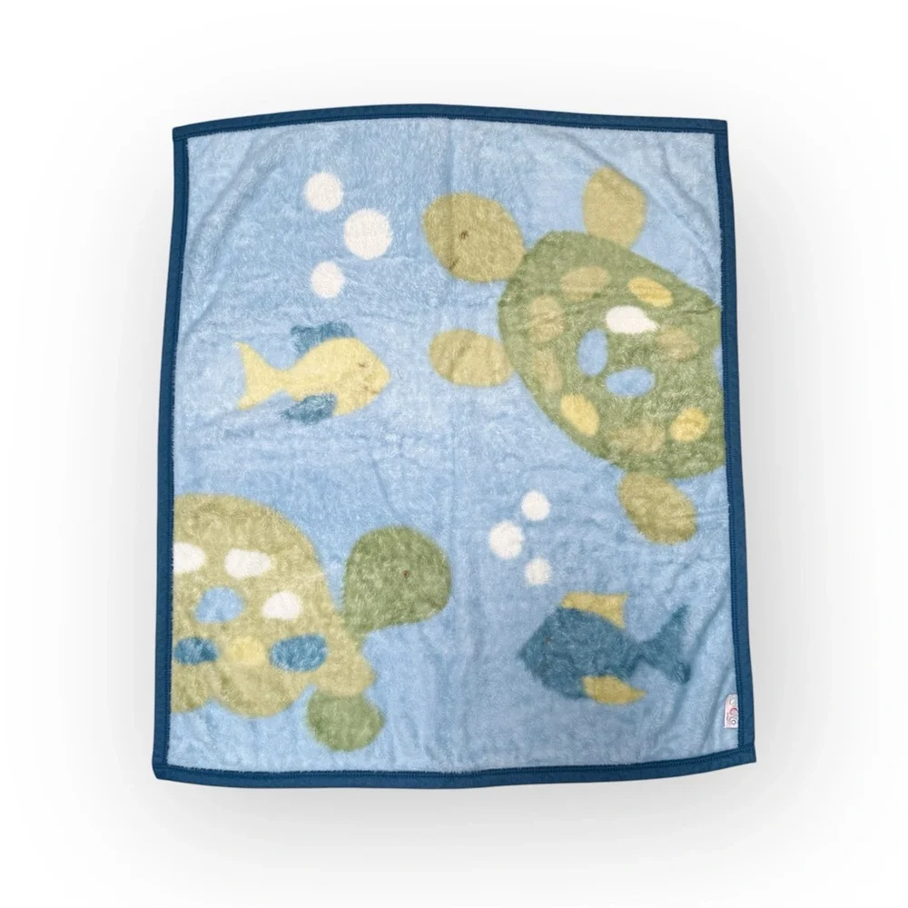 Cocalo Baby | Turtle Reef Plush Blanket
